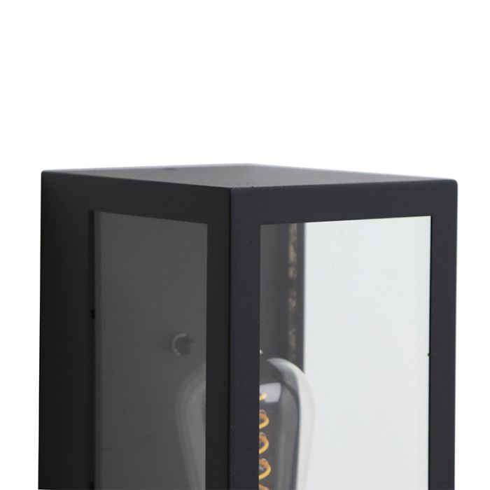 Moderne buitenlamp zwart, Senne, IP44