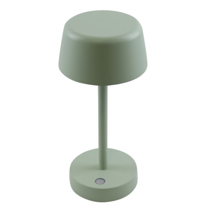 Moderne buiten tafellamp groen, Emily, 3W, 3000K LED, IP44, 3-staps dimbaar