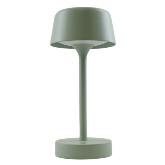 Moderne buiten tafellamp groen, Emily, 3W, 3000K LED, IP44, 3-staps dimbaar