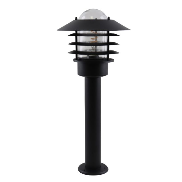 Rvs buitenlamp zwart, Felice, IP44