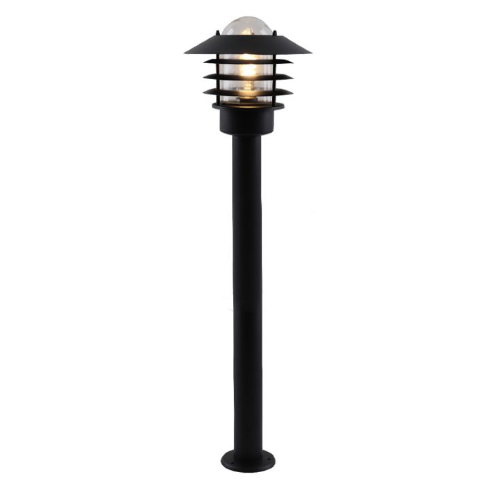 Rvs buitenlamp zwart, Felice, IP44