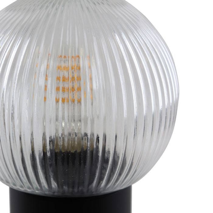 Aluminium buitenlamp zwart, Chris, IP44