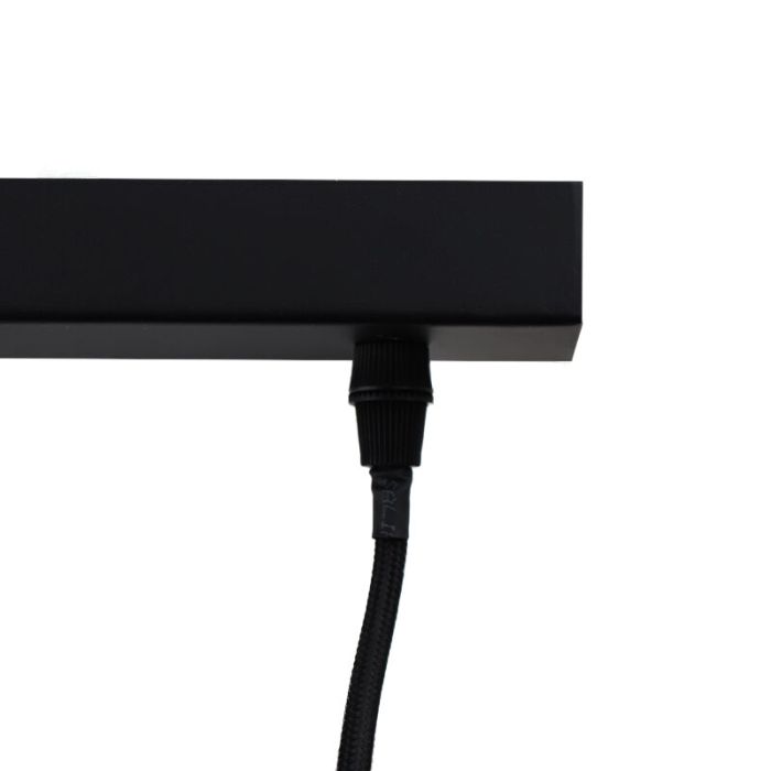 Moderne hanglamp zwart, Huy