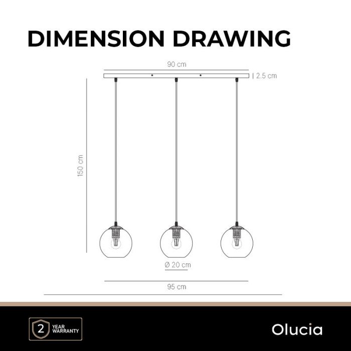 Design hanglamp amber, Giada