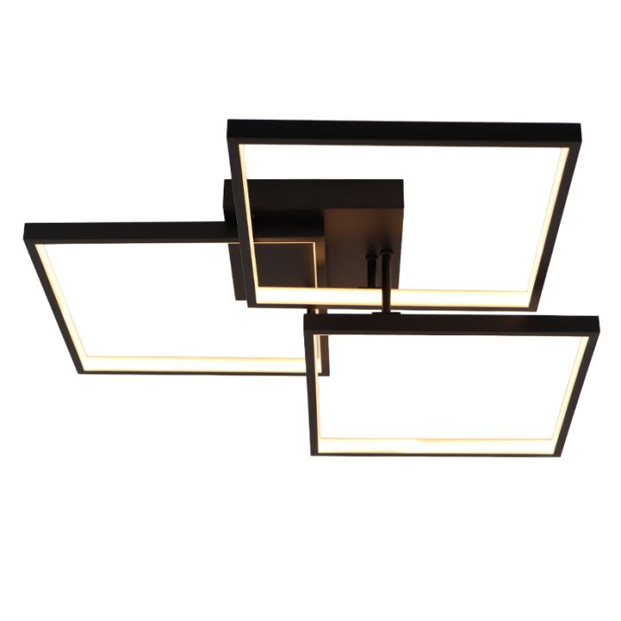 Moderne plafondlamp zwart, Giorgio