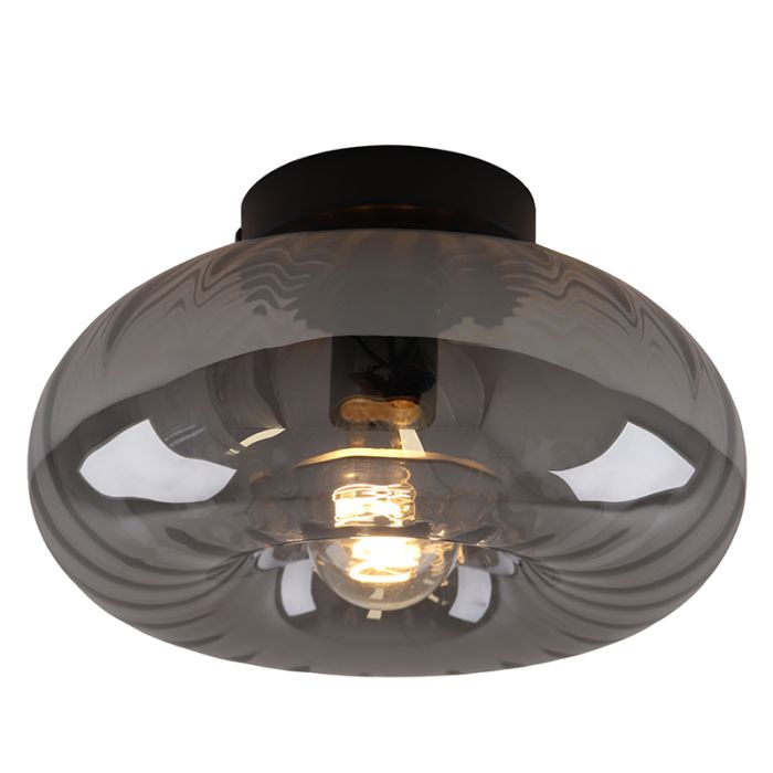 Retro plafondlamp grijs, Diane