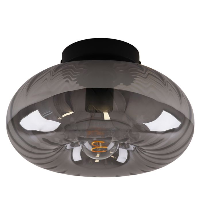 Retro plafondlamp grijs, Diane