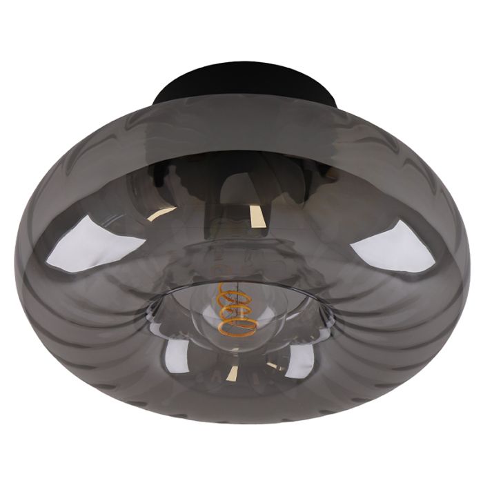 Retro plafondlamp grijs, Diane