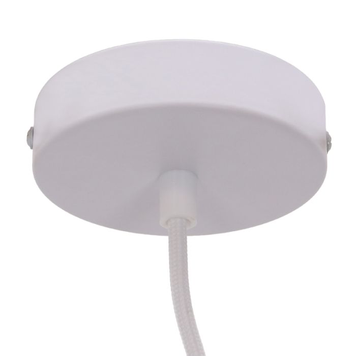 Papieren hanglamp beige, Rosalie