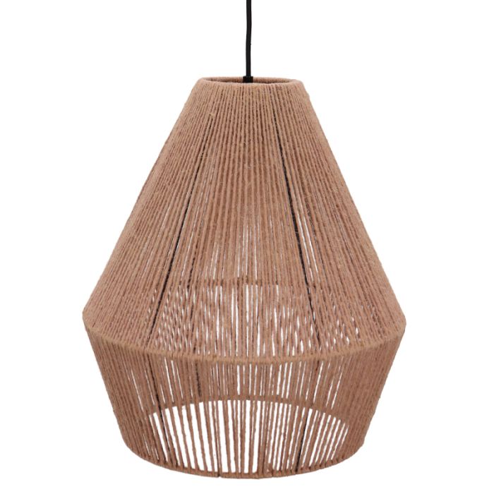Landelijke hanglamp roze, Holly