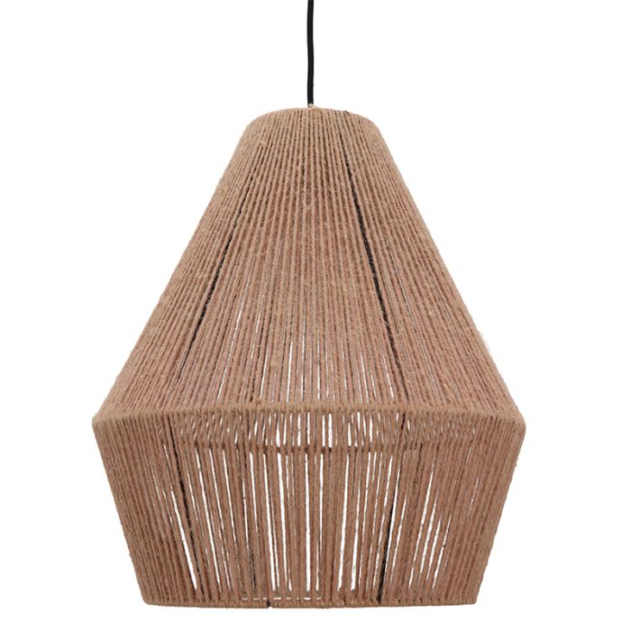 Landelijke hanglamp roze, Holly