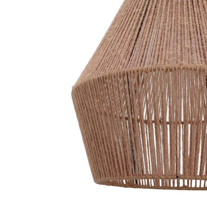 Landelijke hanglamp roze, Holly