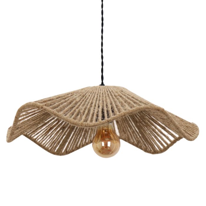 Landelijke hanglamp bruin, Annelot