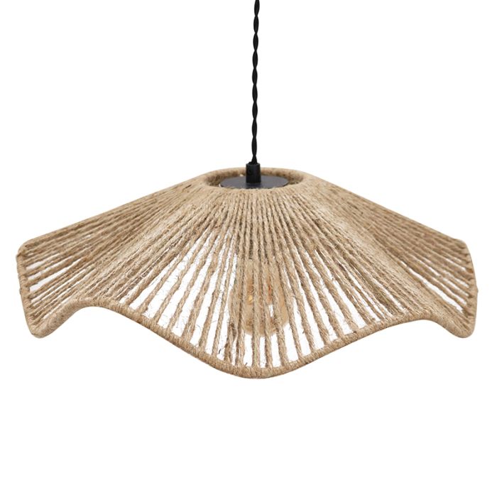 Landelijke hanglamp bruin, Annelot
