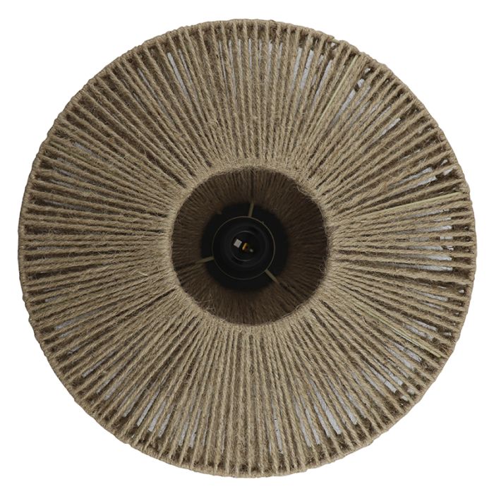 Landelijke wandlamp bruin, Sanny, met schakelaar
