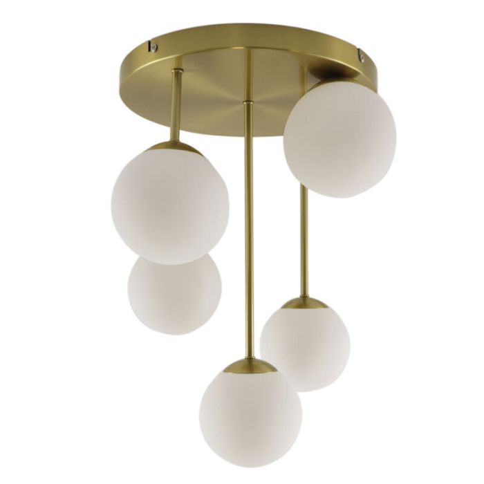 Design plafondlamp messing, Stacy