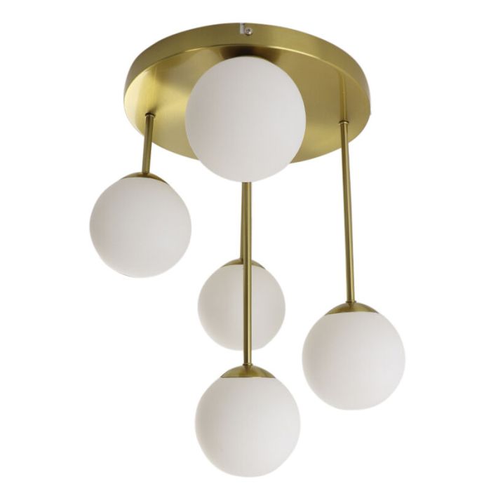 Design plafondlamp messing, Stacy