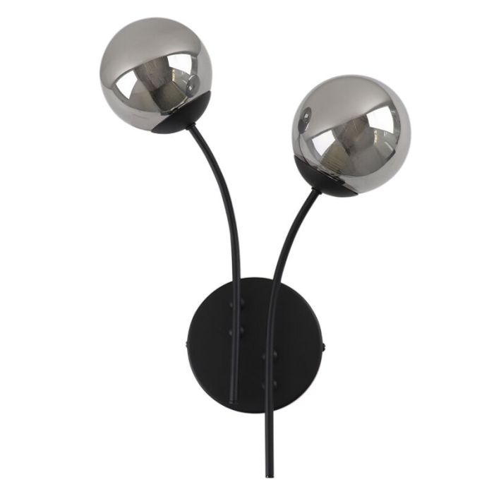Design wandlamp grijs, Stacy