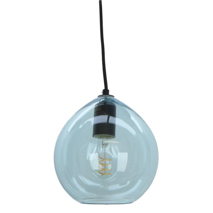 Design hanglamp blauw, Cees
