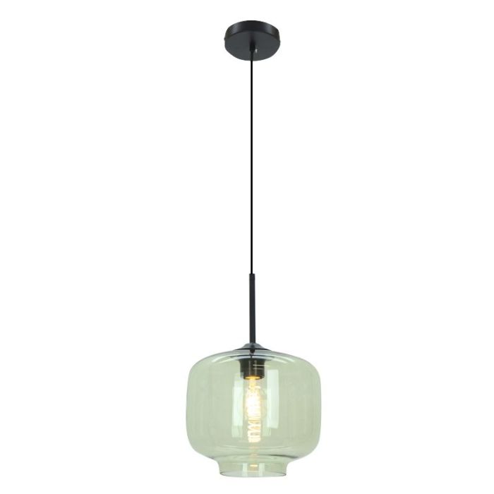 Retro hanglamp groen, Anniek