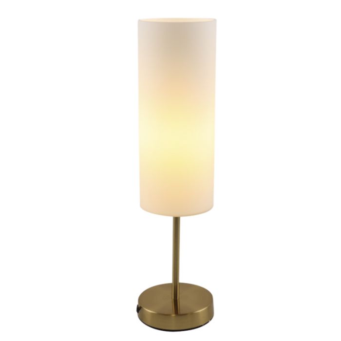 Moderne tafellamp wit, Gaya, met schakelaar