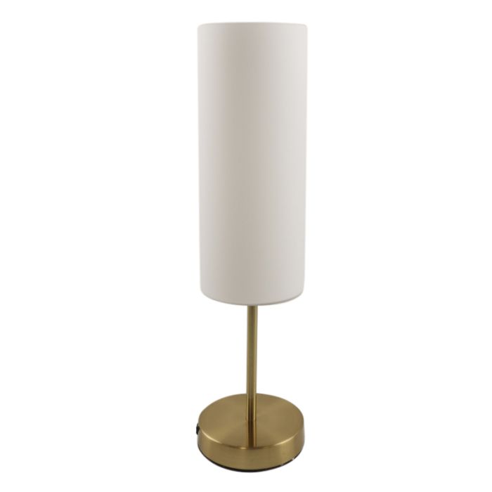 Moderne tafellamp wit, Gaya, met schakelaar