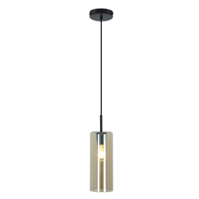 Moderne eettafel hanglamp amber, Gaya