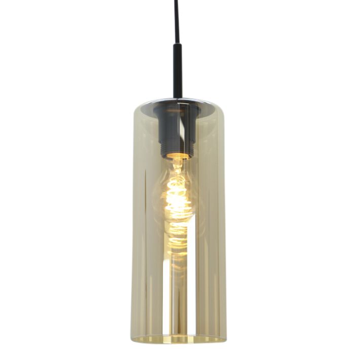 Moderne eettafel hanglamp amber, Gaya