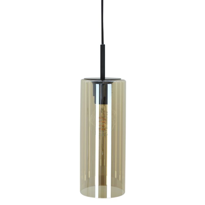 Moderne eettafel hanglamp amber, Gaya