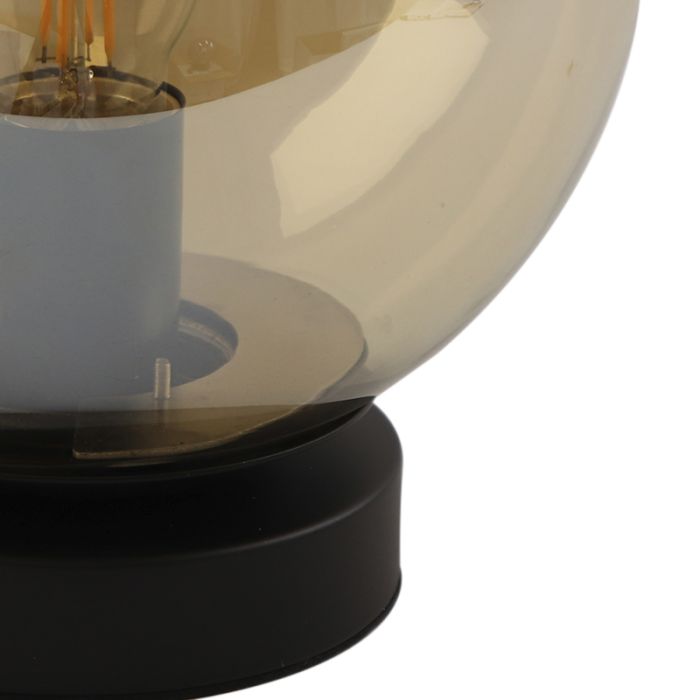 Moderne tafellamp amber, Jelly, met schakelaar