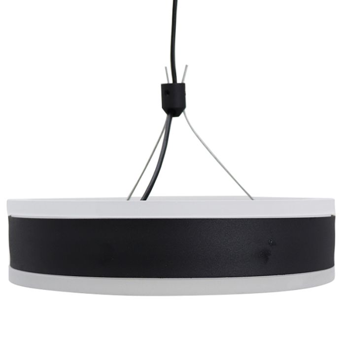Design hanglamp zwart, Lava, 55W, 3000K LED, 3-staps dimbaar