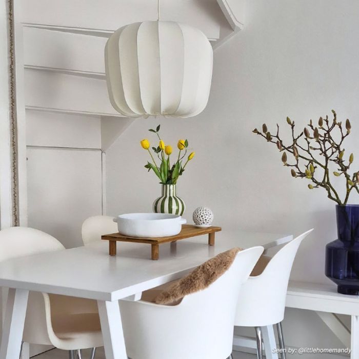 Moderne hanglamp wit, Deborah