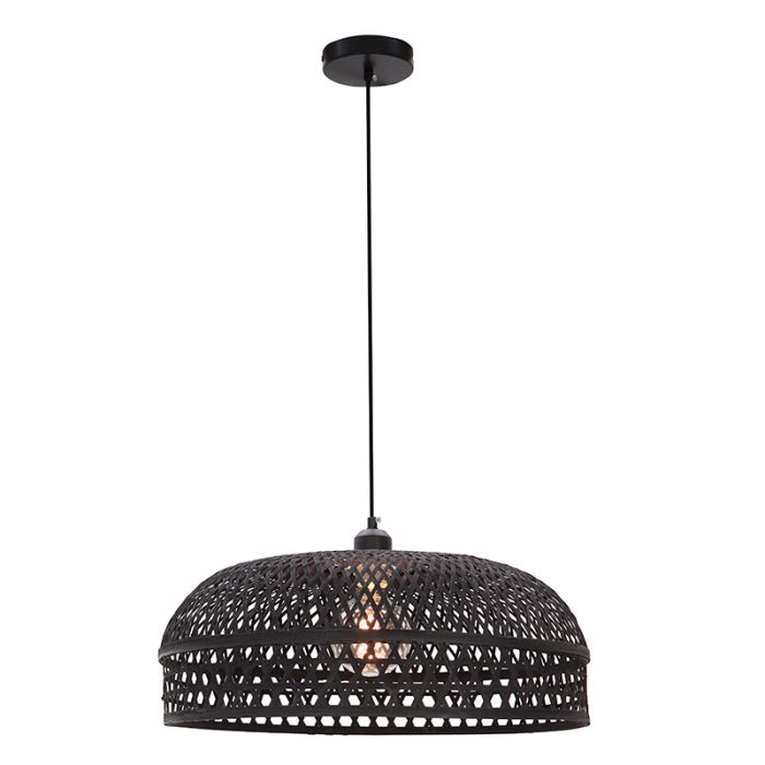 Bamboe hanglamp zwart, Jennifer