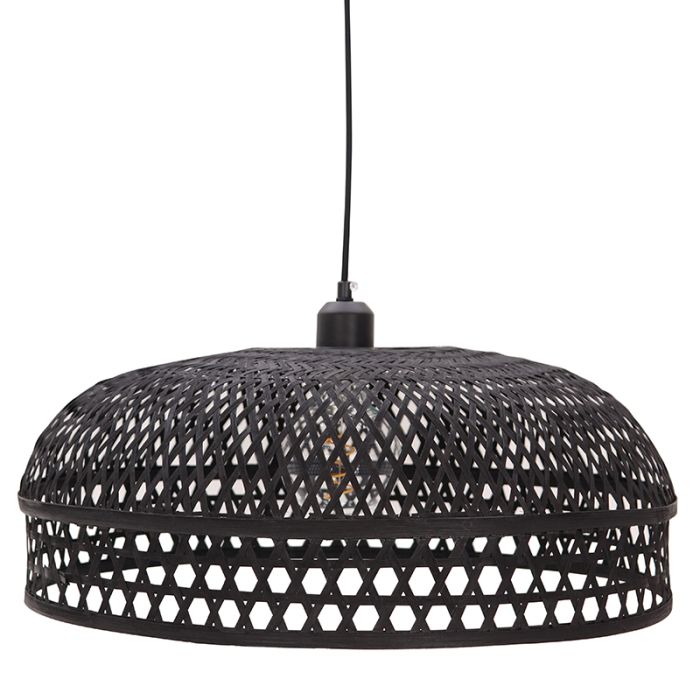 Bamboe hanglamp zwart, Jennifer