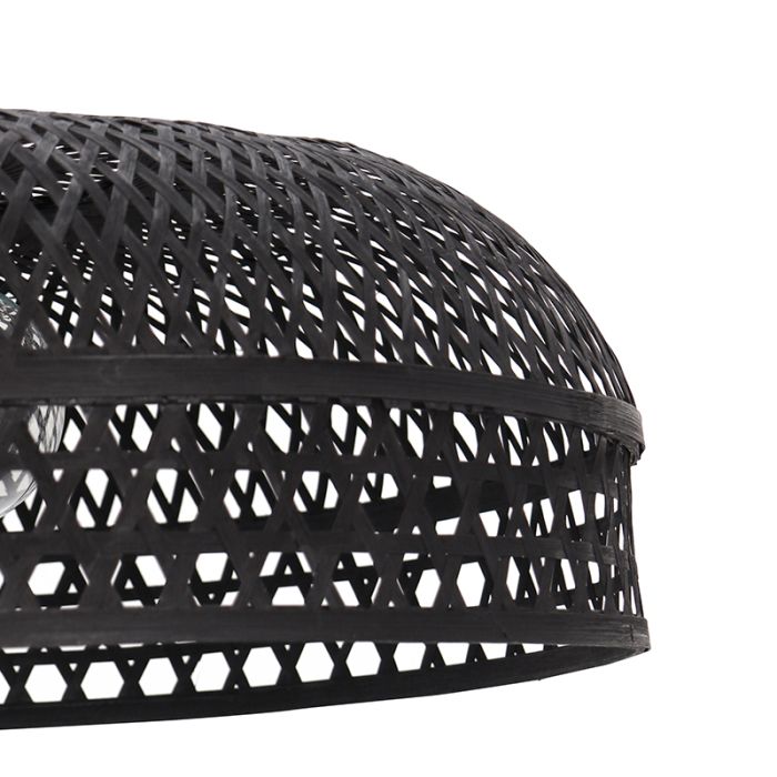 Bamboe hanglamp zwart, Jennifer