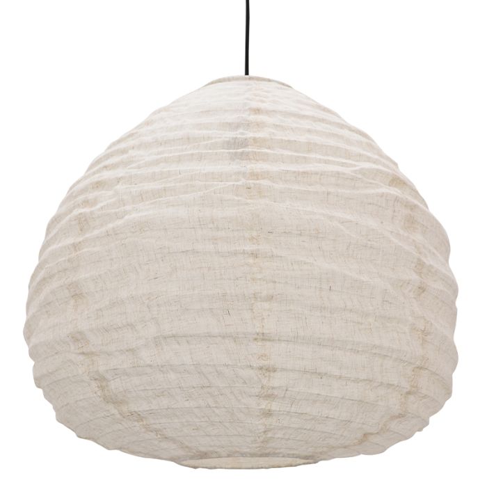 Landelijke hanglamp beige, Leila