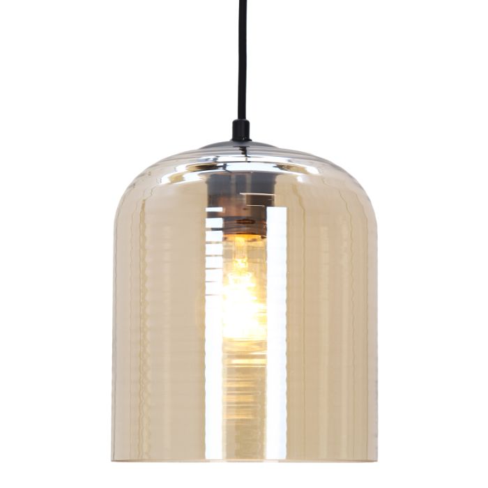 Moderne hanglamp amber, Caia