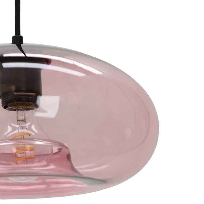 Moderne hanglamp roze, Caia