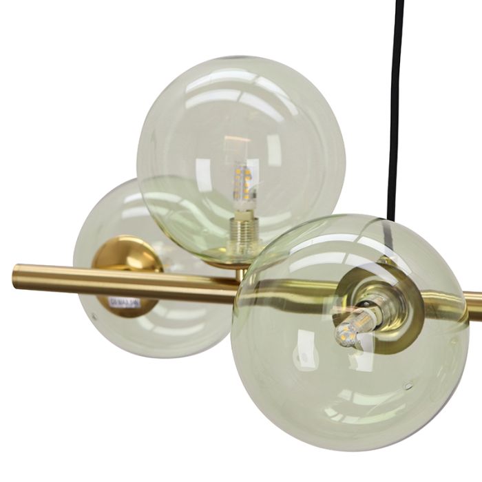 Design hanglamp groen, Remo