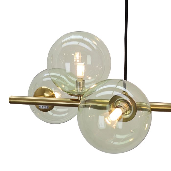 Design hanglamp groen, Remo