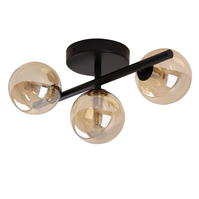 Design plafondlamp amber, Remo