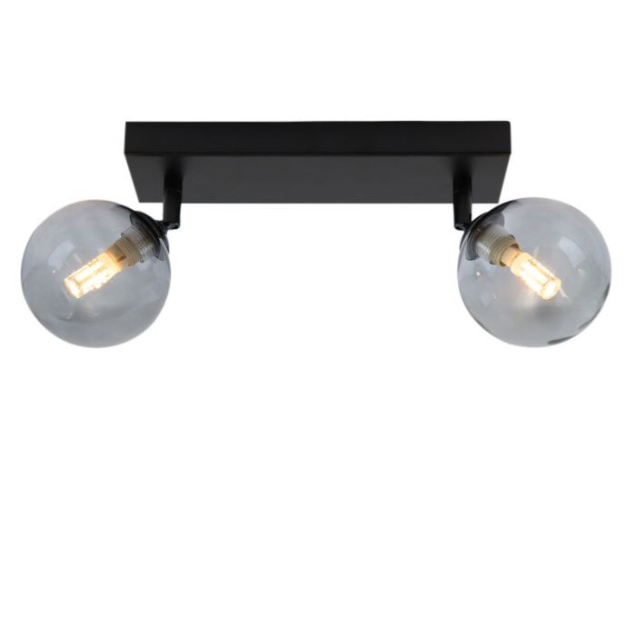 Moderne badkamer plafondlamp zwart, Amer, IP44