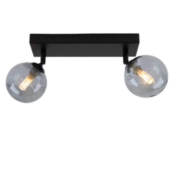 Moderne badkamer plafondlamp zwart, Amer, IP44