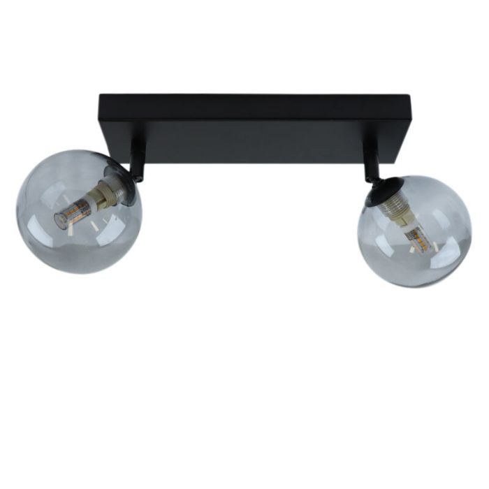 Moderne badkamer plafondlamp zwart, Amer, IP44