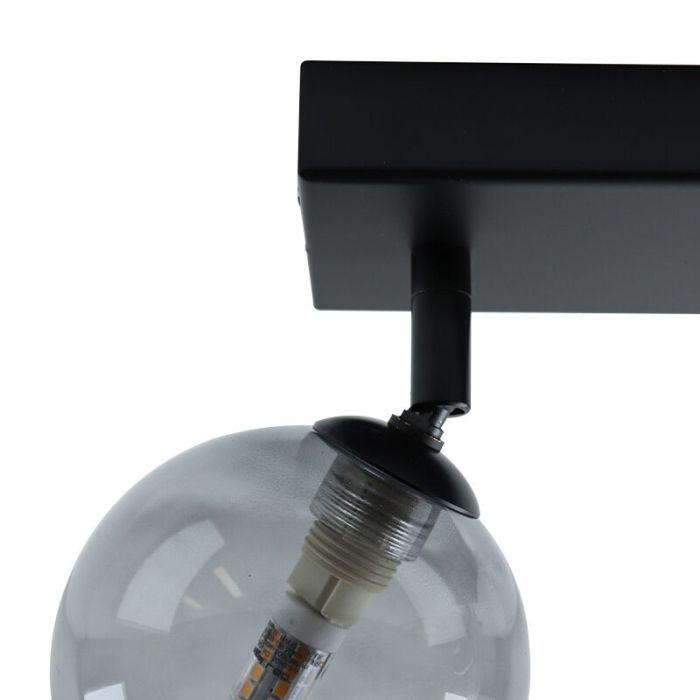 Moderne badkamer plafondlamp zwart, Amer, IP44