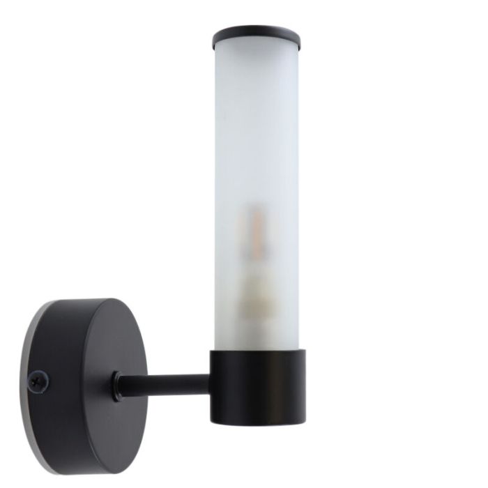 Moderne badkamer wandlamp zwart, Callum, IP44