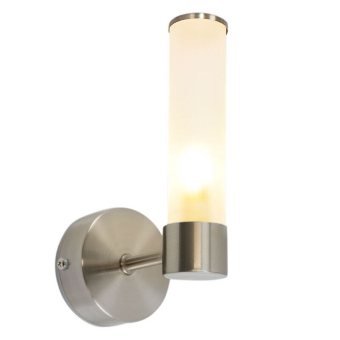 Moderne badkamer wandlamp nikkel, Callum, IP44