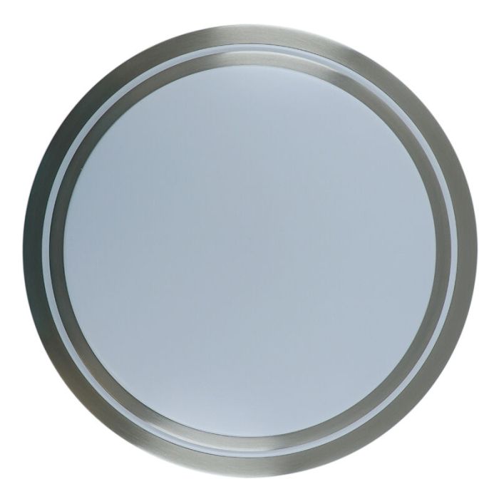 Moderne badkamer plafondlamp nikkel, Jaro, 12W, 3000K LED, IP44