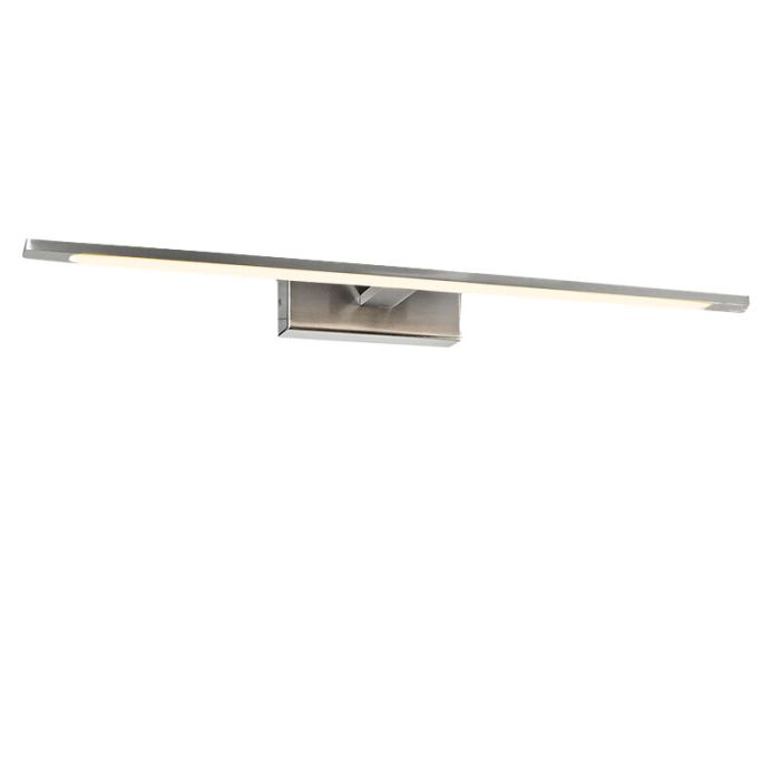Moderne spiegelverlichting nikkel, Steffy, 8W, 3000K LED, IP44