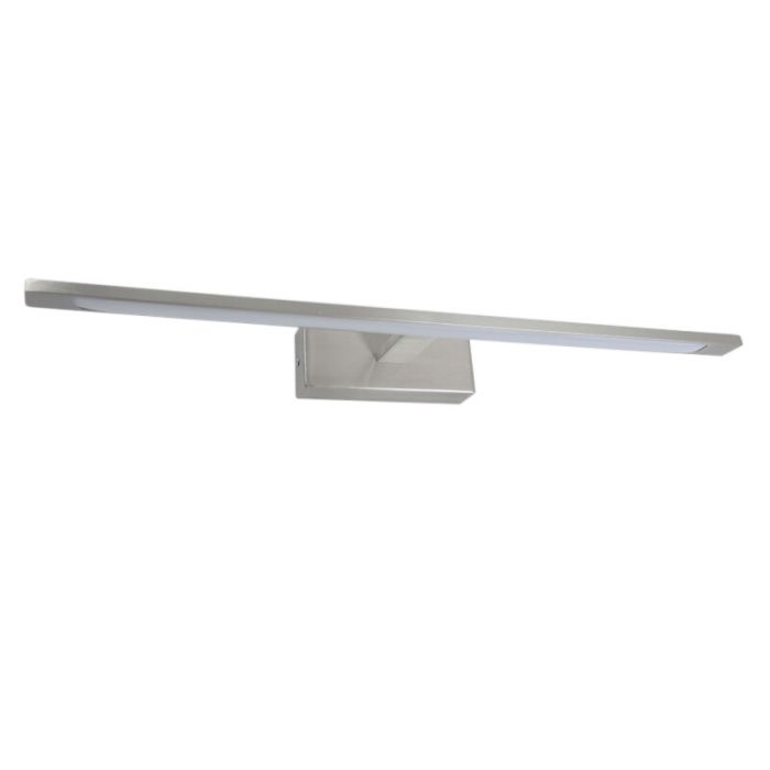Moderne spiegelverlichting nikkel, Steffy, 8W, 3000K LED, IP44